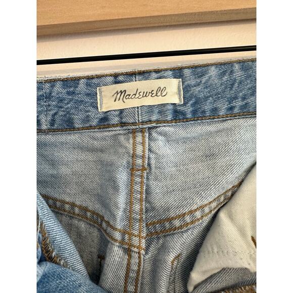 Madewell Lightwash High Rise Curvy Perfect Vintage Straight Leg Jeans Size 25 - Picture 4 of 8